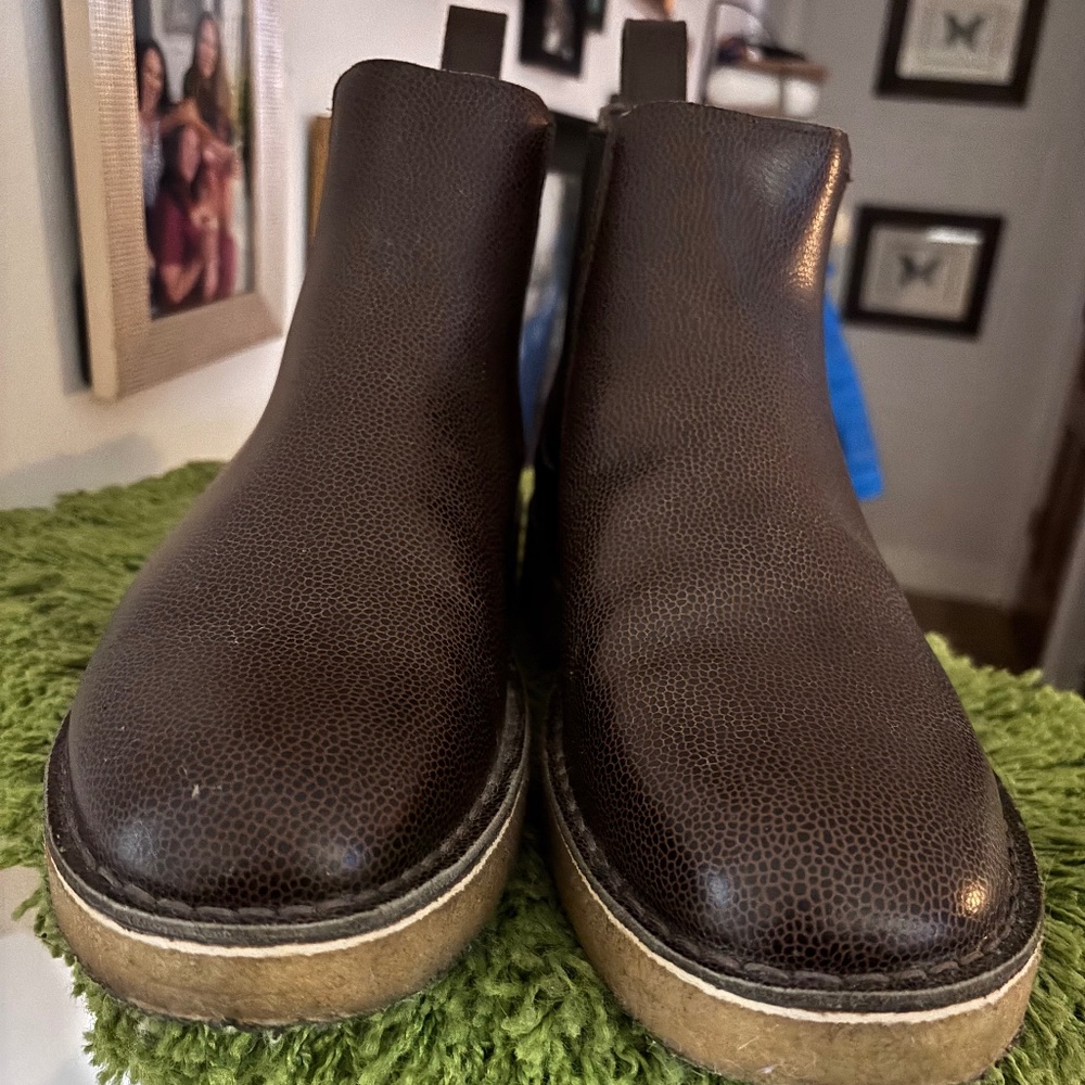 Clark Brown Leather boots